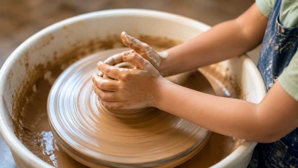 Pottery Wheel for Kids in Imperial Beach: Discover Creative Pottery Classes at Art Wheel
